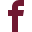 facebook icon maroon
